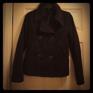 H&M Brown Peacoat